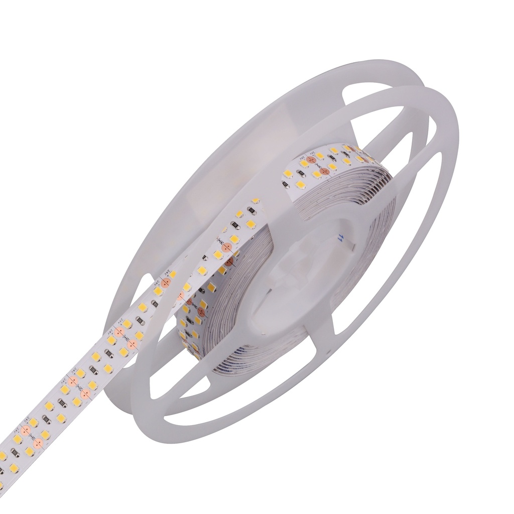 Strip DOUBLE LED - 240P/M - 240W - 3000k -  DC24v - 5M/Roll - 10mm - ip20 - SMD2835
