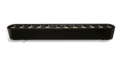 Ultra Magnetic YEO5-LB-12W - 4000K - 40-48V - Aluminum- BK - Beam Angle: 24°