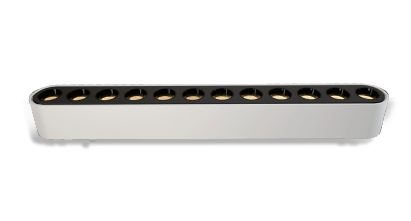 Ultra Magnetic YEO5-LB-12W - 3000K - 40-48V - Aluminum- Wh - Beam Angle: 24°