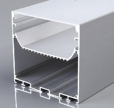 Aluminum Profile - Surface - BG-20 - 2M - SILVER 