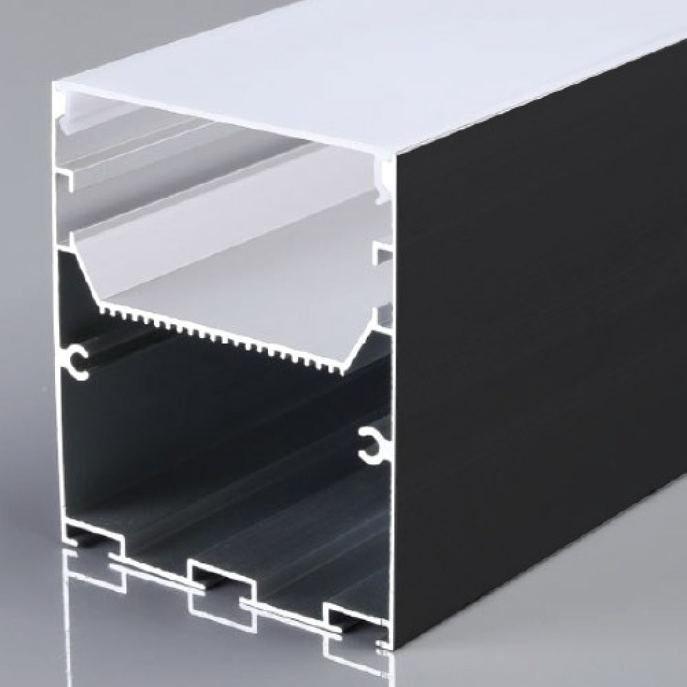 Aluminum Profile - Surface - BG-96 - 2M - bk