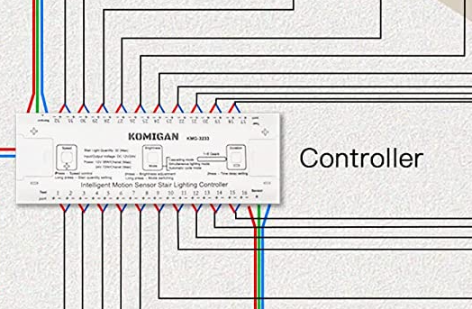 REMOTR Stair Step Light Controller HCT3252Pro