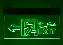 JN-103 - Left emergency exit light Time 2H power - 3w led