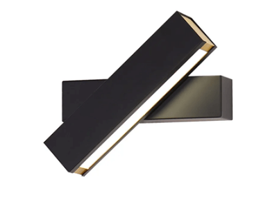 QYB2002-S LED wiht light 3000K - L200MM - Black 