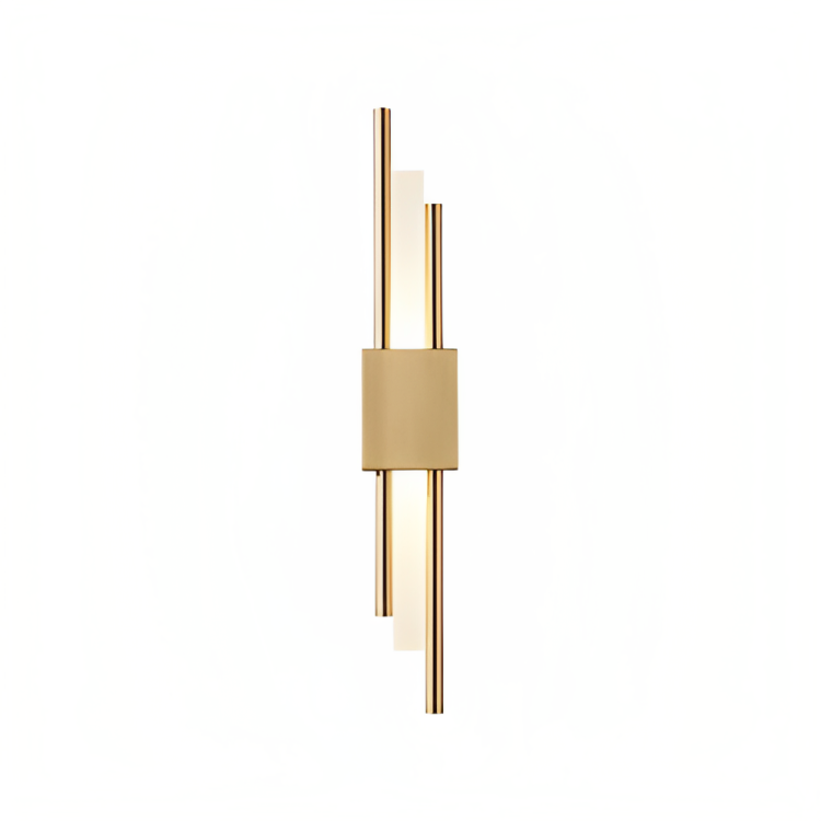 QYB2007-1 - LED 3000K - copper - Size D80*H500MM