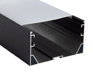 Aluminum Profile 3M - Surface  -  LU6035 -  BK