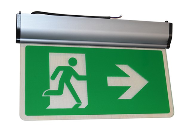 Emergency Exit light Right - TR-108 -  Time 3H power - 3w led - 355*230*35mm