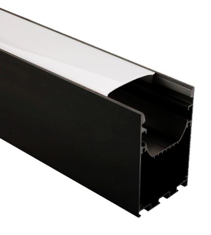 Aluminum Profile - Surface - BG-165BK - LU5575 -  3M