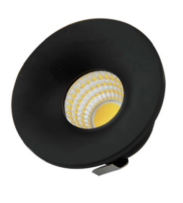 Spot Mini - QTS-C06Y - LED 3W - BK -3000K