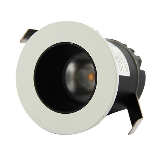 Spot Mini - QTS-C009 - LED 3W - WH+BK -3000K