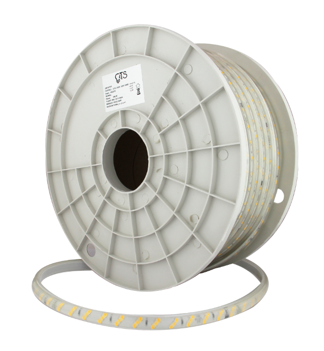 LED Wireless Strip 50M - QTS-2835-12MM-180D - IP65  - 9W/M - 450W Roll - 220V - 3000K - 20CM/CUT - 2years Warranty
