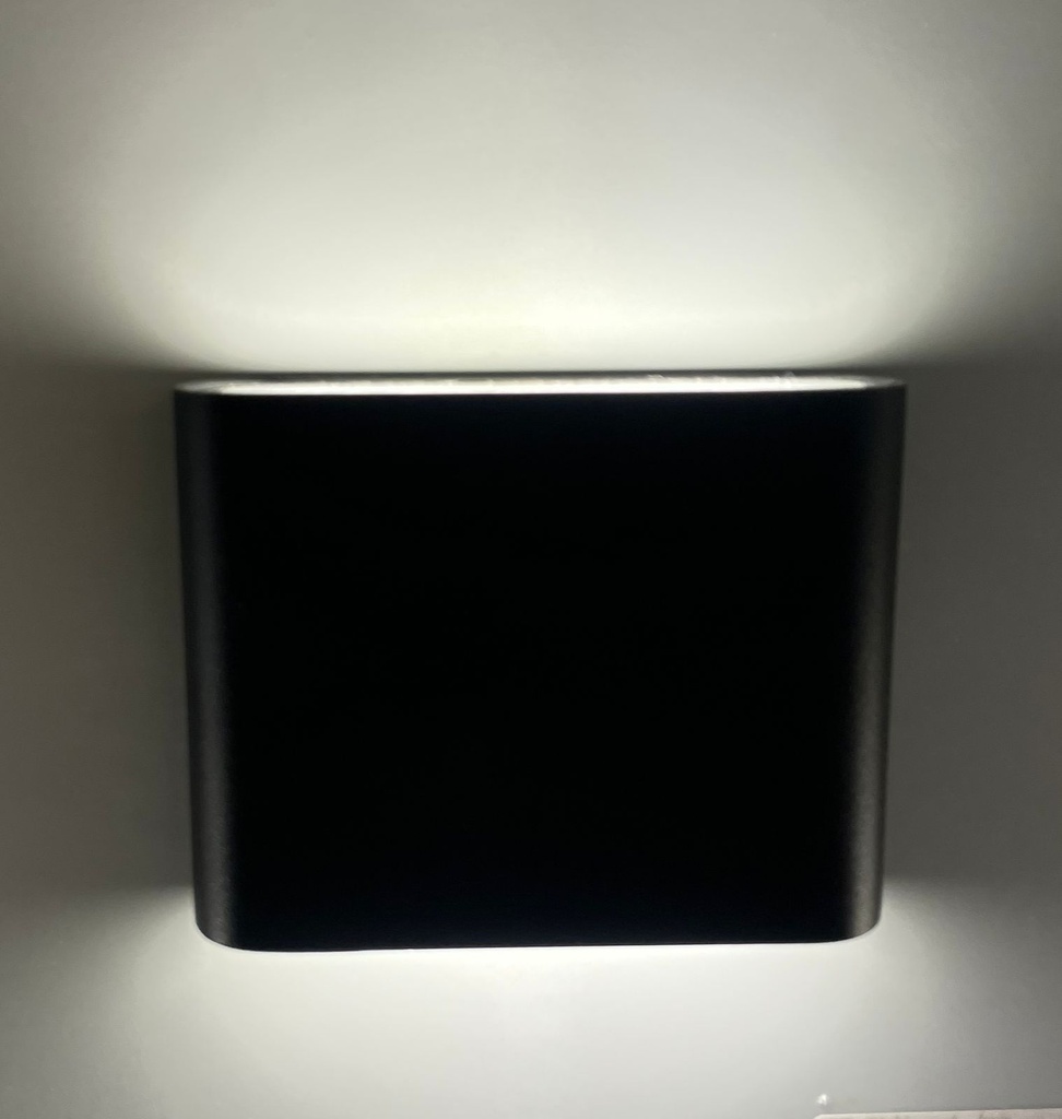 wall light - aluminum die casting 2x3w-3000K-black IP54-220-240V-50/60HZ - 023-5-3-B