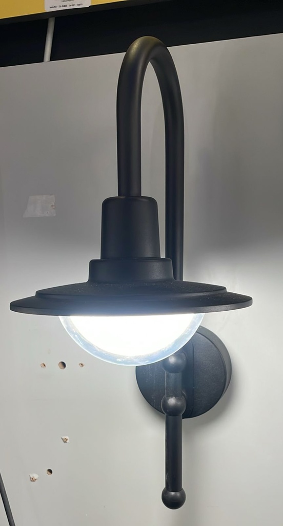 wall light - aluminum die casting -7w-3000-black IP54-220-240V-50/60HZ - 147-1-3-B