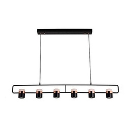 CH–D9615–6 – BK+Rose GD – GU10*6