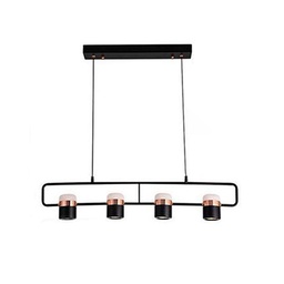 CH–D9614–4 – BK+Rose GD – GU10*4