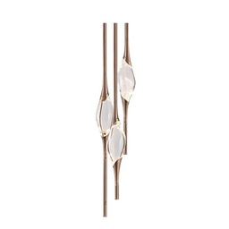 CH–PA0725 B – D200*H500mm – Gold – LED
