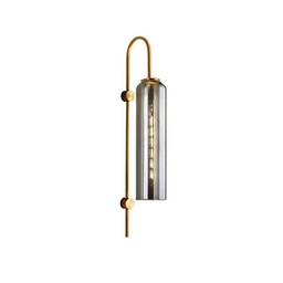 CH–B0823 WALL LAMP gray GLASS