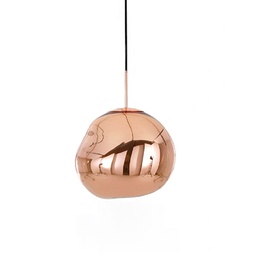 CH–D0398B  PENDENT GLASS ROSEGOLD