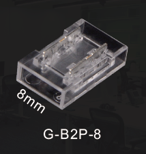 G–B2P–8 connector Strip to strip for COB strip 8MM