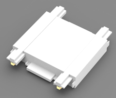 Ultra Magnetic Accessories - Connection - YE05- l - Finish colour: WH