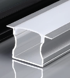 Aluminum Profile - Recessed - XT-263 - 2M - SILVER 