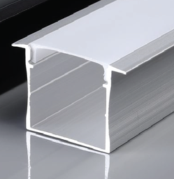 Aluminum Profile - Recessed - XT-266 - 2M - SILVER 