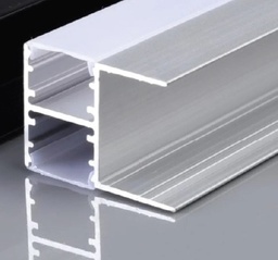 Aluminum Profile - Recessed - XT-275- 2M - SILVER 