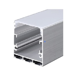 Aluminum Profile - Surface - XT-297 - 2M - SILVER 