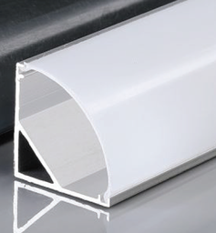 Aluminum Profile - Corner - XT-58 - 2M - SILVER 
