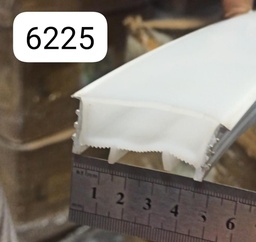 [MwJed/Stock/LINE D1/R - N1] Silicon Profile - Recessed - 6225
