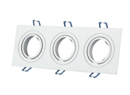 CH–1611F–3 spot triple  white