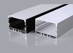 [MwJed/Stock/A/N0] Aluminum Profile - Surface - BG-71 - 2.5M - WH