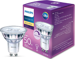 PhI - Lamp GU10 2700K 5.5W DiM