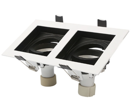 Spot - CH-AL1680-2 - WH+BK  - Size 185x100x40 CUT:170x90