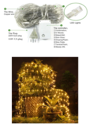 NET light N1515 - Size 1.5M x 1.5M -  Warm white - 220V With 8 fuctions controller