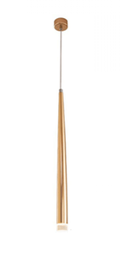 QYD0005-1 - LED with light 3000K - single - D50*H290MM - 1 heads - gold
