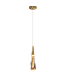 QYD0016-1 - LED with light 3000K -  D50*H290MM - gold