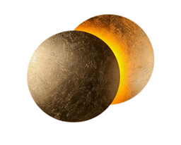 QYB2003-L - LED with light 3000K - D250MM - gold