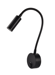 Wall Light B608L3 - 3W COB  - 3000k  - black
