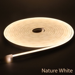 Led Neon Flex - 4000K - YH-2835-120P- 0612  - 12V - 11W - PCB width 8mm , IP65 ,Cutting size 25mm , 2 year warranty