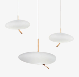 QYD0060-S - LED 3000K - rose gold+white - Size D220*H170MM