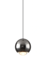 QYD0003-1 - LED 3000K - Electroplated Pearl Black  - Size D120MM