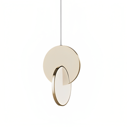 QYD6211-S - LED 3000K - titanium gold - Size D180*H270