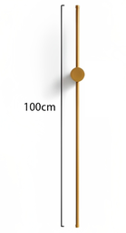 QYB2025-1000 - LED 3000K - copper - Size D80*H1000MM