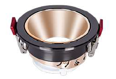 Spot light - CH-2030 - BK+Sand GD - D=86 H=45 CUT=77