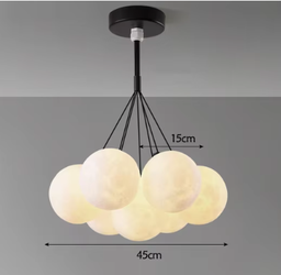 Chandeliers OK-715 BK - G9BULB