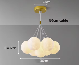 Chandeliers OK-712GD - G9BULB