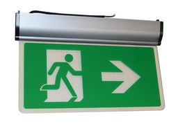 Emergency Exit light Right - TR-108 -  Time 3H power - 3w led - 355*230*35mm