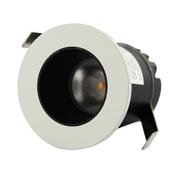 Spot Mini - QTS-C009 - LED 3W - WH+BK -3000K