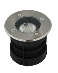 Underground Light - QTS-2803 - 5w -  3000K -  Chip Sanan - 85-265V - Face:90mm , Cut:75mm - 3years Warranty - Ip65